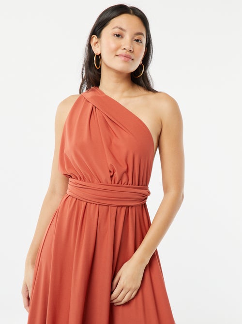 Verstelbare lange jurk - Kiabi