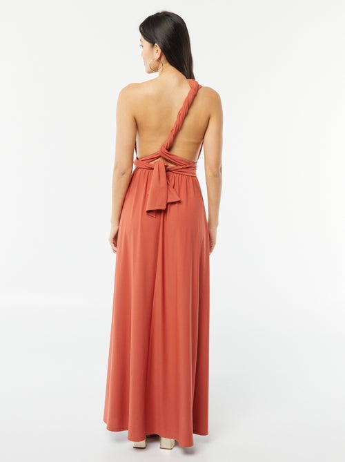 Verstelbare lange jurk - Kiabi