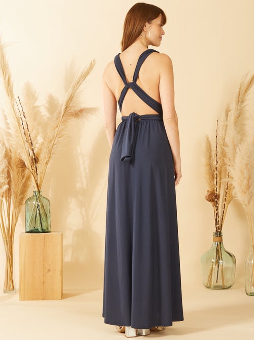 Verstelbare lange jurk - Kiabi