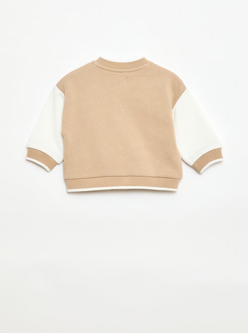 Vest in Amerikaanse campusstijl - Kiabi