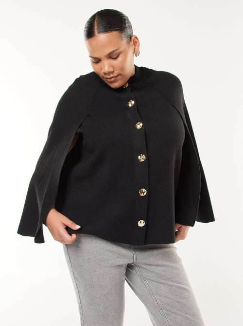 Vest in capestijl met 2-in-1-effect - Kiabi