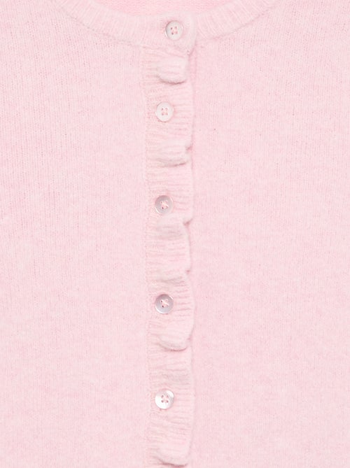 Vest met gerimpelde afwerkingen - Kiabi