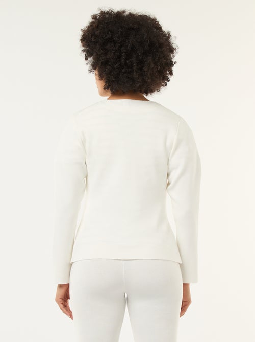 Vest met goudkleurige knopen - Kiabi