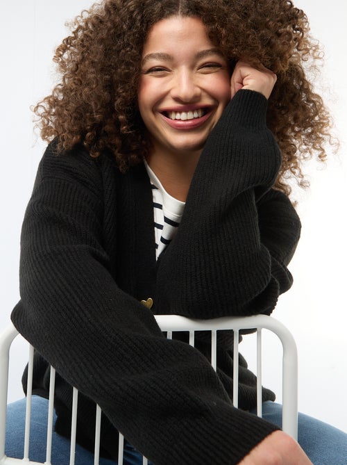 Vest met hartvormige knoopsluiting - Kiabi