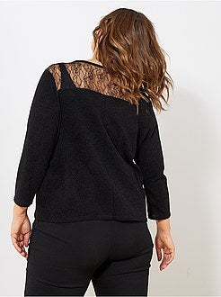 Vest met kant - Kiabi