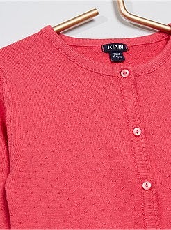 Vest met plumetis - Kiabi