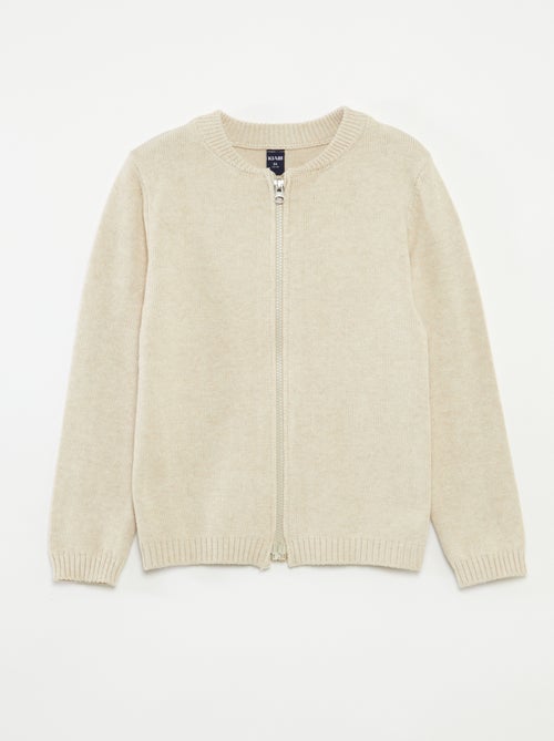 Vest met rits - gemakkelijk aan te trekken collectie - Kiabi