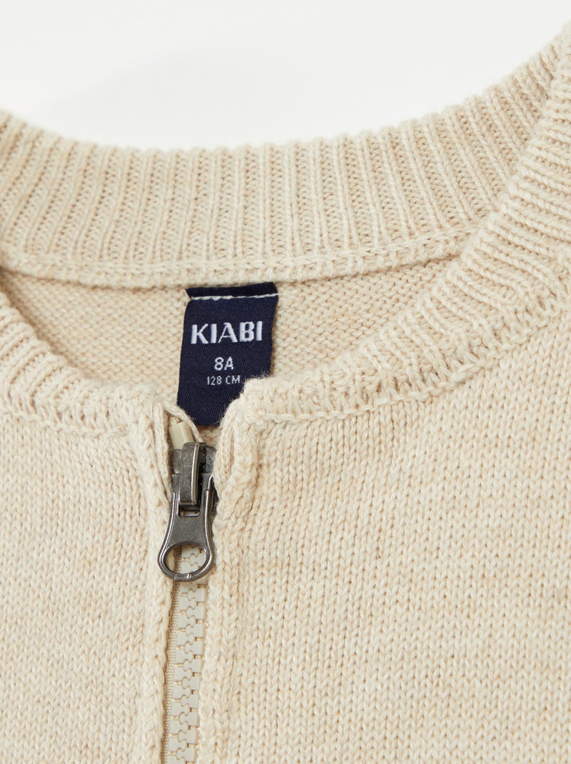 Vest met rits - gemakkelijk aan te trekken collectie BIEGE - Kiabi