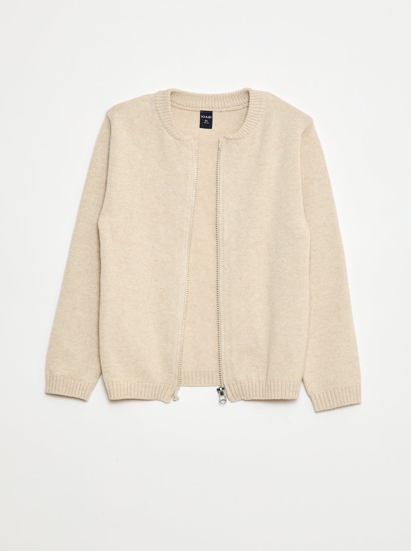 Vest met rits - gemakkelijk aan te trekken collectie BIEGE - Kiabi