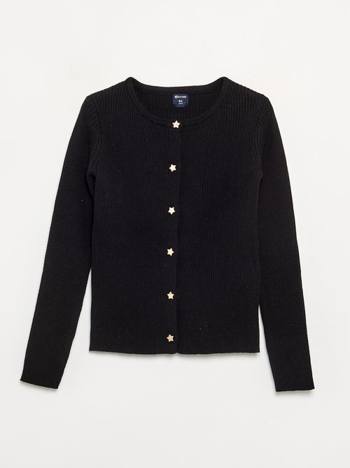 Vest met stervormige knopen - Kiabi