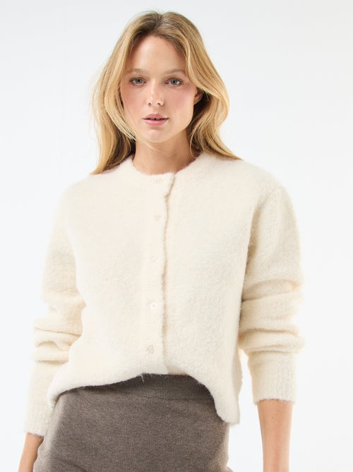 Vest van bouclé - Kiabi