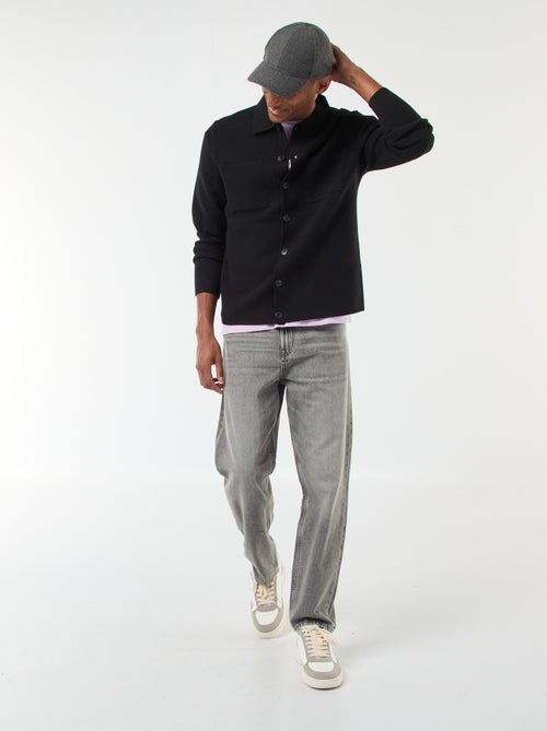 Vest van dun gebreid tricot - Kiabi