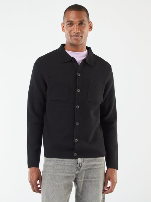 Vest van dun gebreid tricot - Kiabi