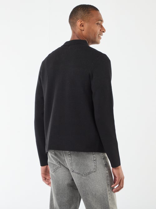 Vest van dun gebreid tricot - Kiabi