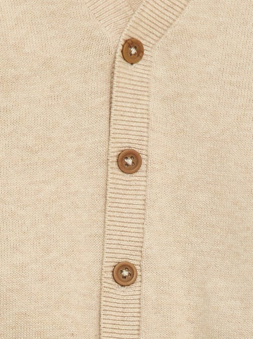 Vest van dun tricot met V-hals - Kiabi