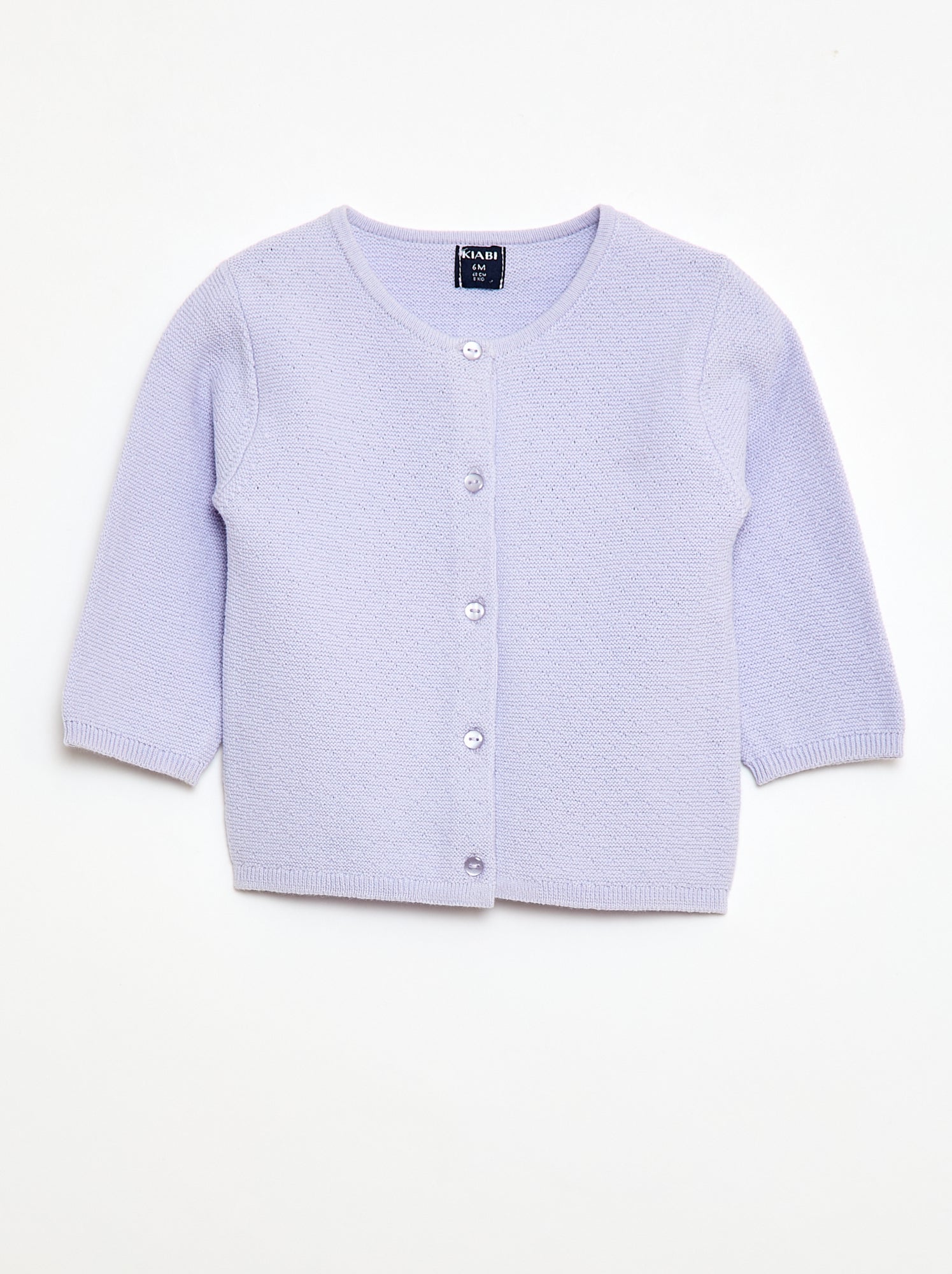 Vest van fantasie ajourgebreide stof