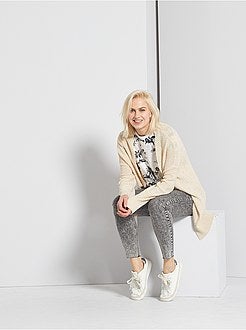 Vest van fantasietricot - Kiabi