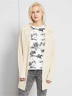 Vest van fantasietricot - Kiabi