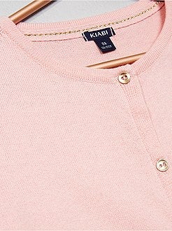 Vest van fijn tricot - Kiabi