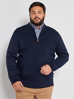 Vest van milanotricot met rits - Kiabi