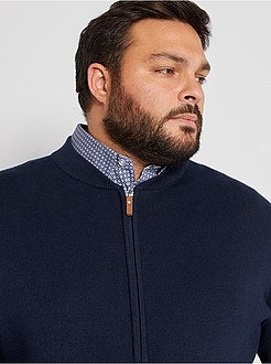 Vest van milanotricot met rits - Kiabi