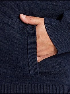 Vest van milanotricot met rits - Kiabi