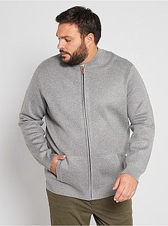 Vest van milanotricot met rits - Kiabi