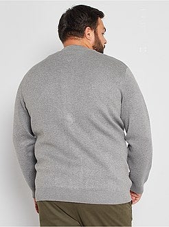 Vest van milanotricot met rits - Kiabi