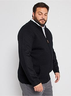 Vest van milanotricot met rits - Kiabi