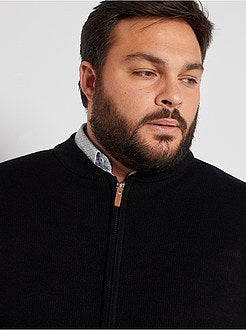 Vest van milanotricot met rits - Kiabi