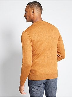 Vest van tricot met rits - Kiabi