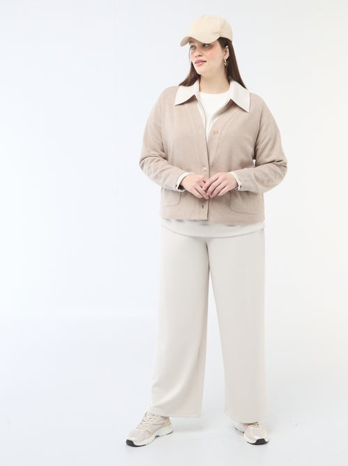 Vest van zachte tricot - Kiabi