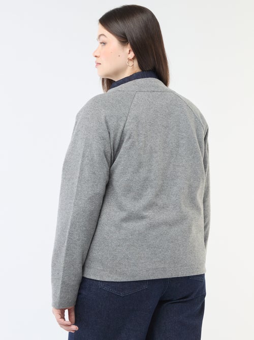 Vest van zachte tricot - Kiabi