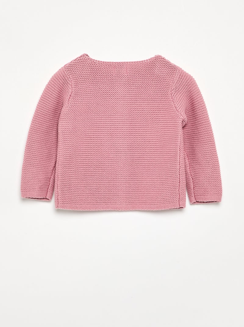 Vestje in mossteek Rose - Kiabi