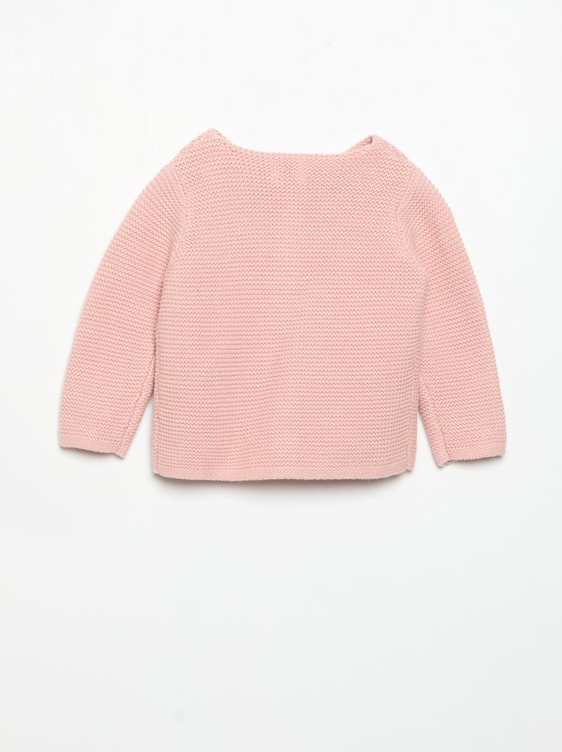 Vestje in mossteek Rose - Kiabi