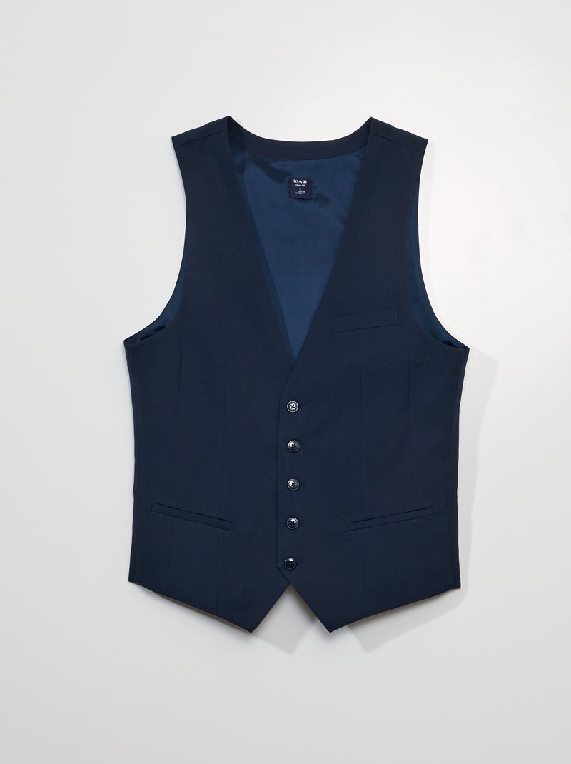 Vestje in oberstijl BLAUW - Kiabi