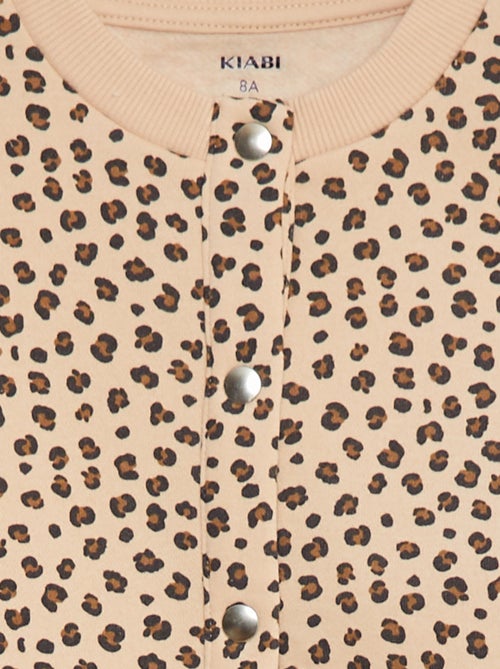 Vestje met lange mouwen en drukknoopsluiting - Kiabi