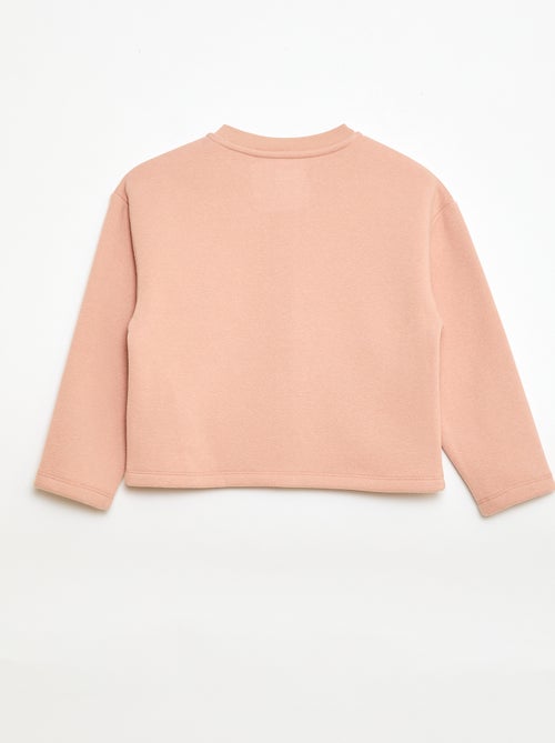 Vestje met lange mouwen en drukknoopsluiting - Kiabi