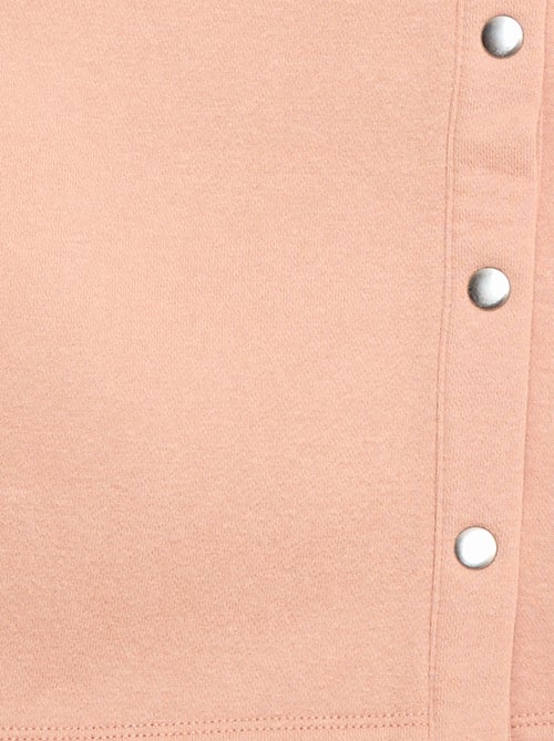 Vestje met lange mouwen en drukknoopsluiting - Kiabi