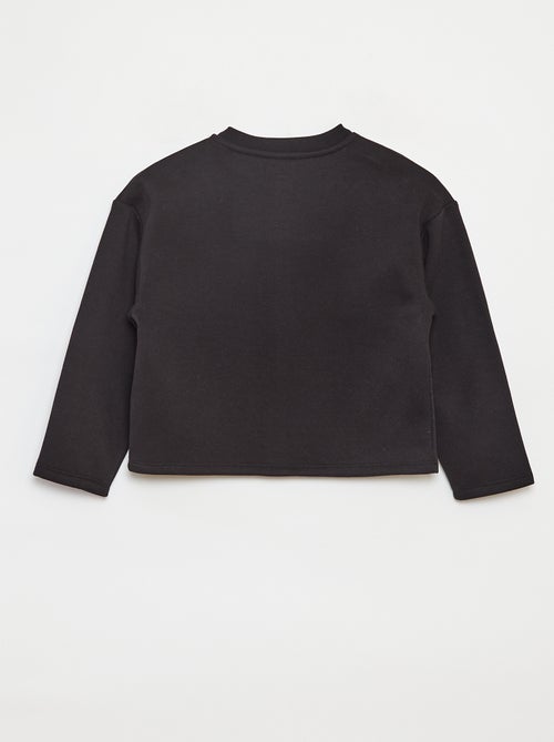 Vestje met lange mouwen en drukknoopsluiting - Kiabi