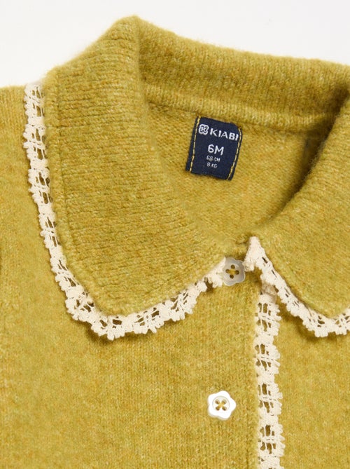 Vestje met randen van fijn kant - Kiabi Vestje met randen van fijn kant - Kiabi