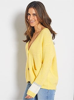 Vestje van luchtig tricot - Kiabi