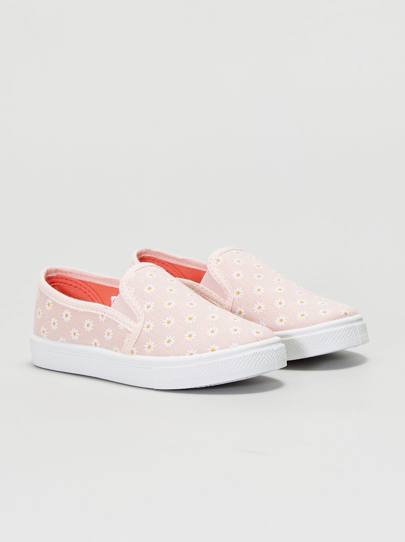Veterloze, stoffen sneakers ROSE - Kiabi