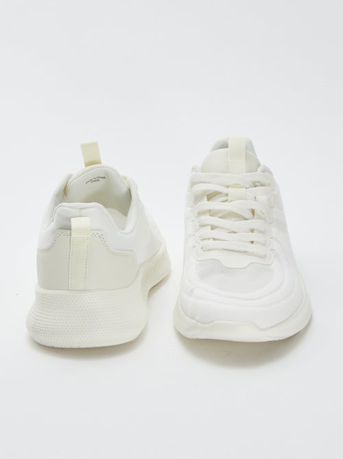 Vetersneakers van mesh - hardloopmodel - Kiabi