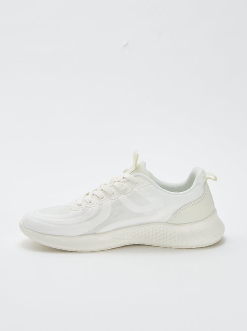 Vetersneakers van mesh - hardloopmodel - Kiabi