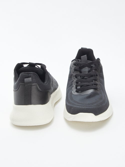 Vetersneakers van mesh - hardloopmodel - Kiabi
