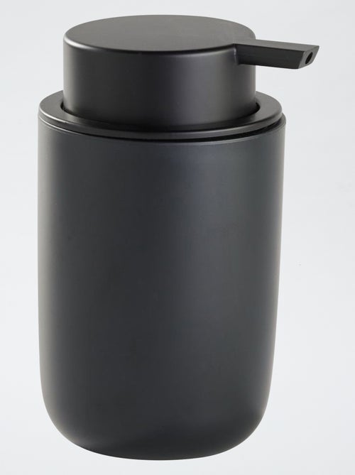 Vierdelig setje - Zeephouder + zeepdispenser + tandenborstelpotje + toiletborstel - Kiabi