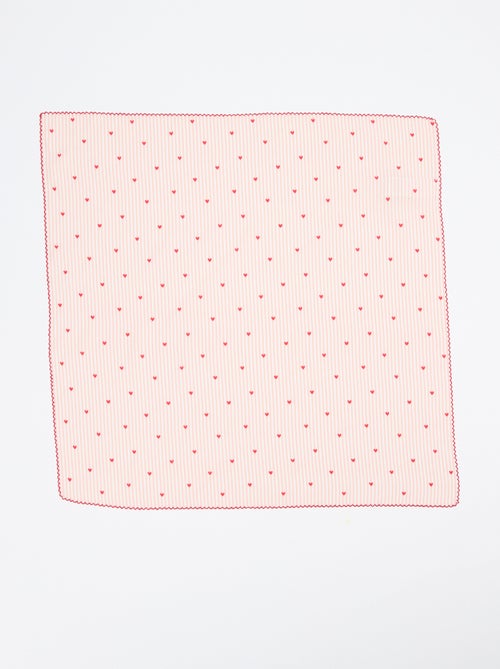 Vierkante sjaal met print - Kiabi