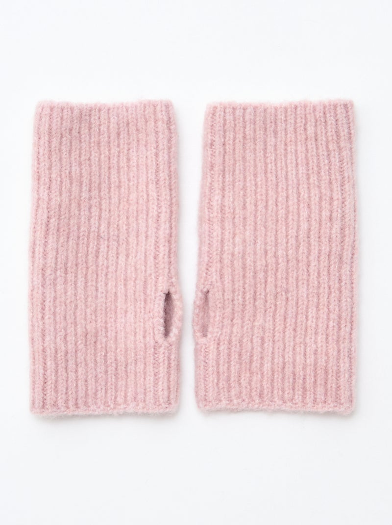 Vingerloze handschoenen Rose - Kiabi