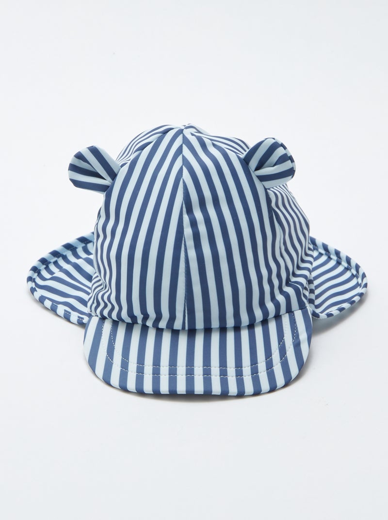 Vissershoedje met lang achterpand BLAUW - Kiabi